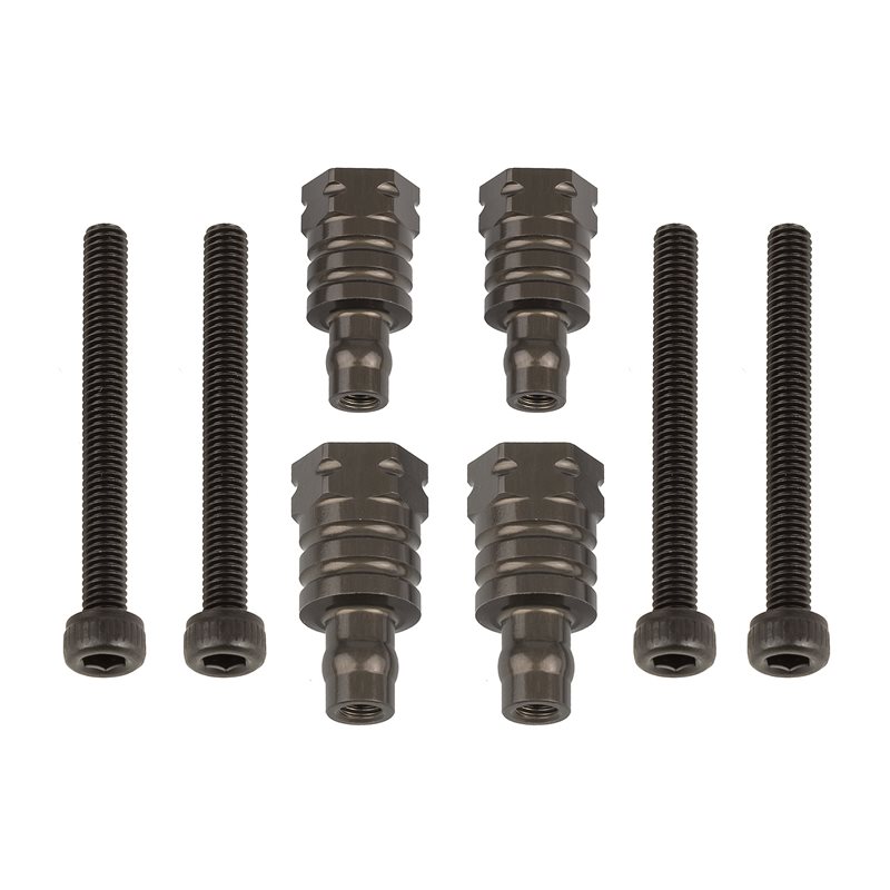 RC8B4 FT Shock Bushings 12.5mm & 16mm aluminum