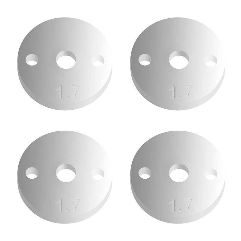 stötdämparkolv 12mm V2 2 x 1.7mm flat