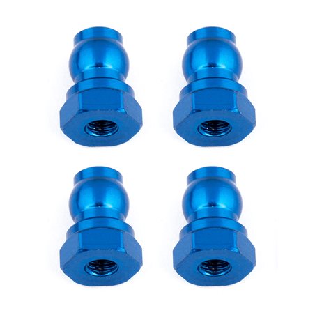 Shock Bushings 10 mm blue aluminum