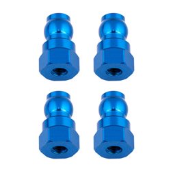 Shock Bushings 12 mm blue aluminum