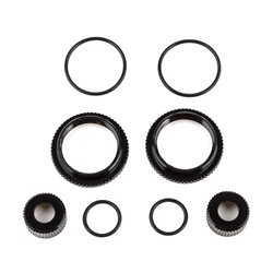 fjäderspännare 13mm svart aluminium