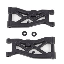 RC10B74.2 FT Front Suspension Arms gull wing carbon