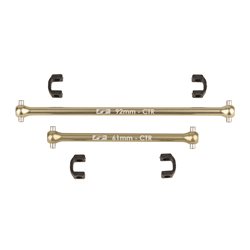 RC10B74.2 FT Center Dogbone Set aluminum