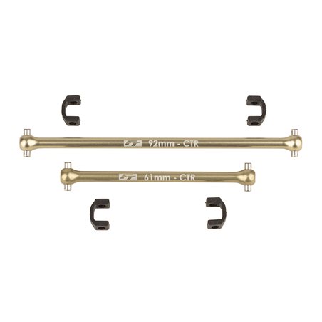 RC10B74.2 FT Center Dogbone Set aluminum