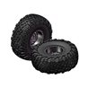 2.2 INCH PREGLUE TIRE & WHEEL SET ( BLACK ) (2Pcs.) 18000