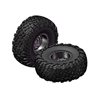 2.2 INCH PREGLUE TIRE & WHEEL SET ( BLACK ) (2Pcs.) 18000