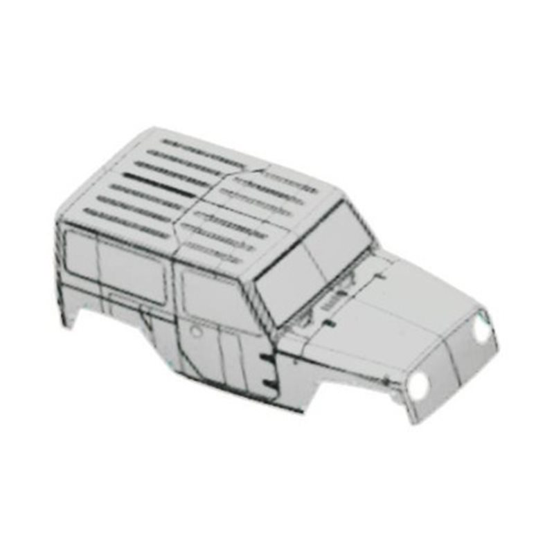 PC BODY SHELL (WHITE) -86010-JK