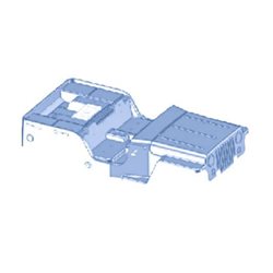 PC BODY SHELL (CLEAR) 86010-CJ