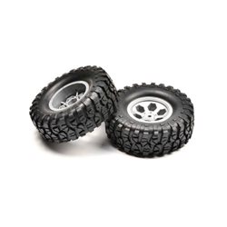 PRE-MOUNTED TIRE SET TYPE 1 (GREY) 136100V2