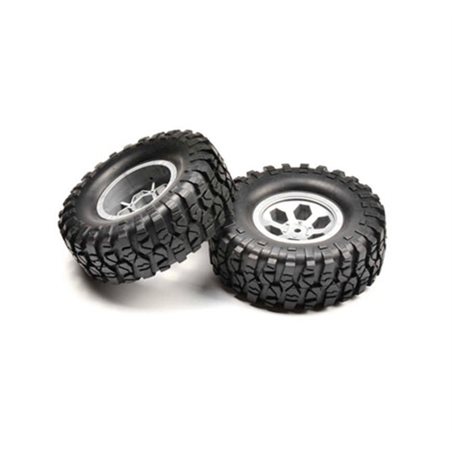 PRE-MOUNTED TIRE SET TYPE 1 (GREY) 136100V2