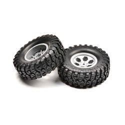 PRE-MOUNTED TIRE SET TYPE 1 (GREY) 136100V2