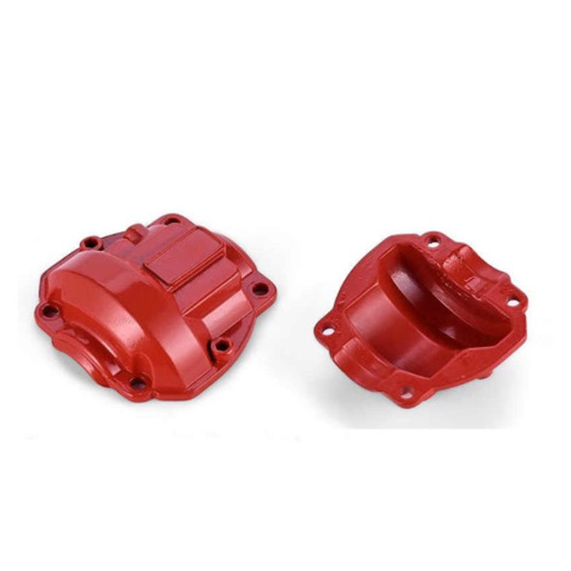 ALUMINUM PORTAL AXLE BOX COVER(2pcs.)  (RED) 86100PRO