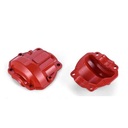 ALUMINUM PORTAL AXLE BOX COVER(2pcs.)  (RED) 86100PRO