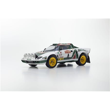 Kyosho 1:18 Lancia Stratos HF B.Waldegard Winner San Remo 1976 Nr.4