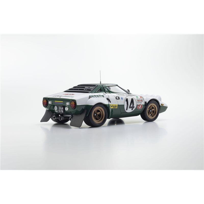 Kyosho 1:18 Lancia Stratos HF S.Munari Winner Monte Carlo 1975 Nr.14
