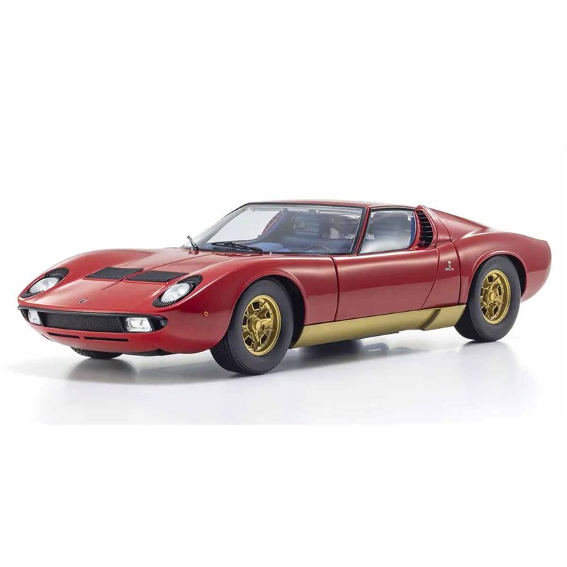 Kyosho 1:12 Lamborghini Miura P400 1968 Red/Gold