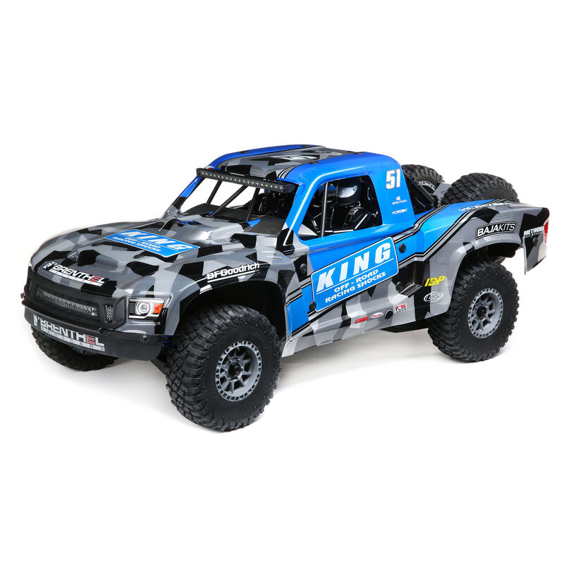 1/6 Super Baja Rey King 8S 4X4 RTR Brushless Desert Truck, Blue