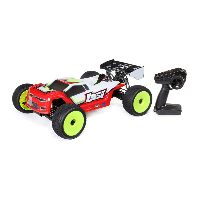 1/8 8IGHT-XTE 4S 4X4 RTR Brushless Race Truggy, Clear