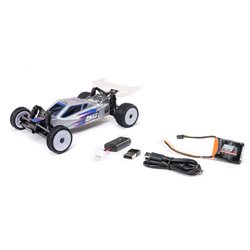 Micro-B 2WD Buggy, Silver RTR