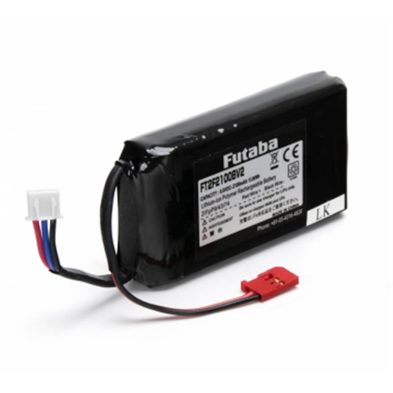 Sändarbatteri Li-Fe 6.6V 2100mAh V2