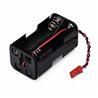 Batterihållare med BEC-kontakt 4-cell