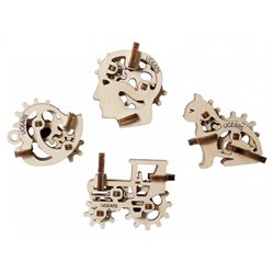 Ugears U-Fidget Tribiks