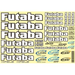 Futaba Original dekal bil 18x26cm