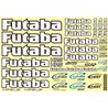 Futaba Original dekal bil 18x26cm