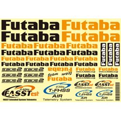 Futaba Original dekal flyg 18x26cm