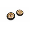 Kyosho Hanging-On Racer Yamaha YZR500 Tyres & Wheels (2)