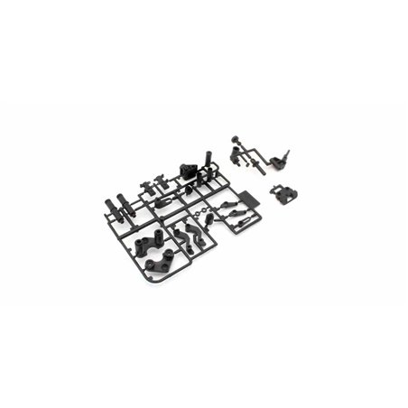 Kyosho Hanging-On Racer Steering Head Set (YZR500/Black)