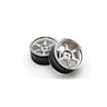 Kyosho 1:10 Fazer FZD2 Rays TE37V Wheel Offset 5mm (2) Plated
