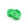 Kyosho 1:10 Fazer FZD2 Rays TE37V Wheel Offset 5mm (2) Green