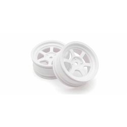 Kyosho 1:10 Fazer FZD2 Rays TE37V Wheel Offset 5mm (2) White