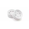 Kyosho 1:10 Fazer FZD2 Rays TE37V Wheel Offset 5mm (2) White