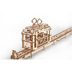 Ugears Tram on Rails