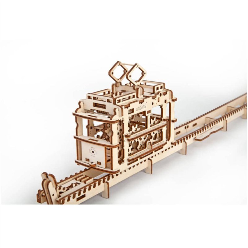 Ugears Tram on Rails