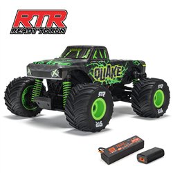 1/16 QUAKE GROM 4X4 RTR Brushed Monster Truck (Battery & Charger Included), Green