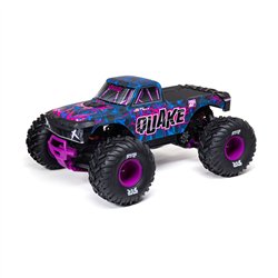 1/10 QUAKE 223S 2WD RTR Brushless Monster Truck, Purple