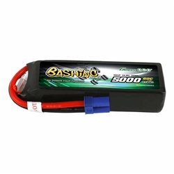 GensAce Bashing LiPo 4S 14.8V-5000-60C 136x42x34mm 440g Soft G-Tech