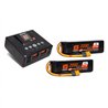 Smart Powerstage 4S Air Bundle: (2) G2 2200mAh 4S 50C LiPo IC3 & S250 Charger