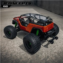 JCI - End Game safari body - (Fits - Traxxas X-Maxx includes JC 5131 body mount set)