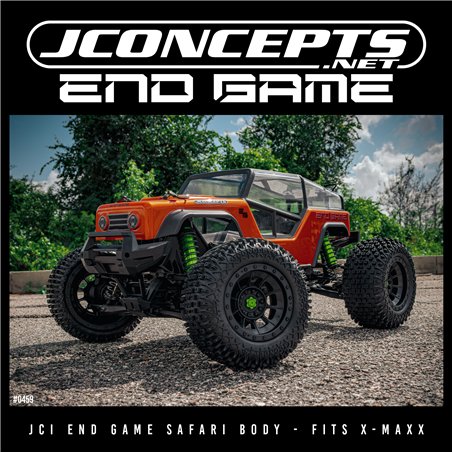 JCI - End Game safari body - (Fits - Traxxas X-Maxx includes JC 5131 body mount set)