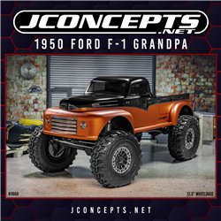 1950 Ford F-1 Grandpa (Fits - Traxxas TRX-4 Sport, Enduro, Axial, Vanquish 12.3" wheelbase)