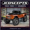 1950 Ford F-1 Grandpa (Fits - Traxxas TRX-4 Sport, Enduro, Axial, Vanquish 12.3" wheelbase)