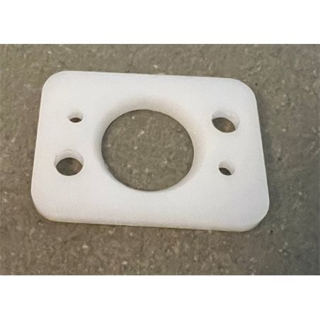 Carburettor plastic spacer