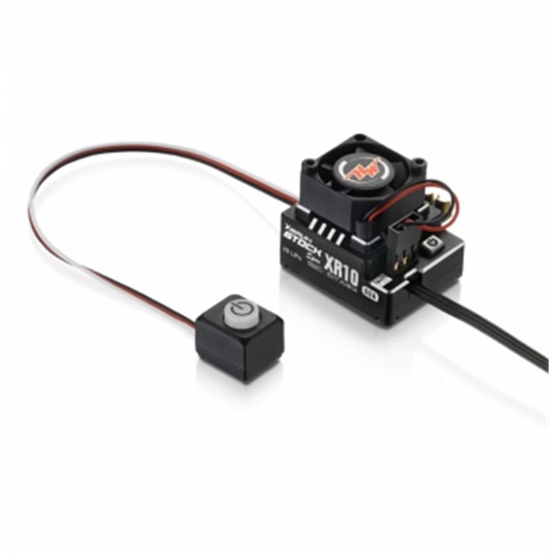 XeRun XR10 Pro-Stock Spec V4 Svart Fartreglage