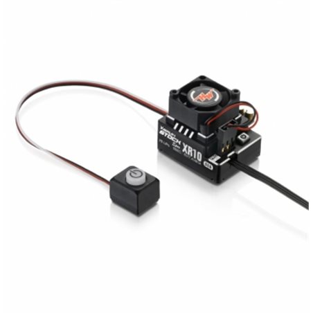 XeRun XR10 Pro-Stock Spec V4 Svart Fartreglage