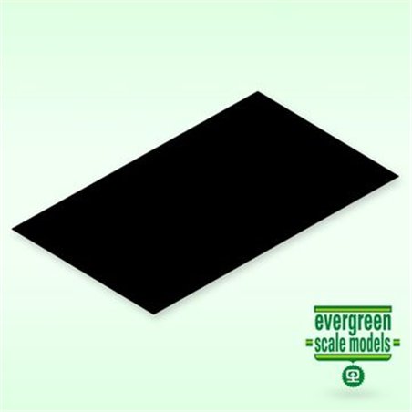 Plain Black Sheet 2x200x525mm (2)