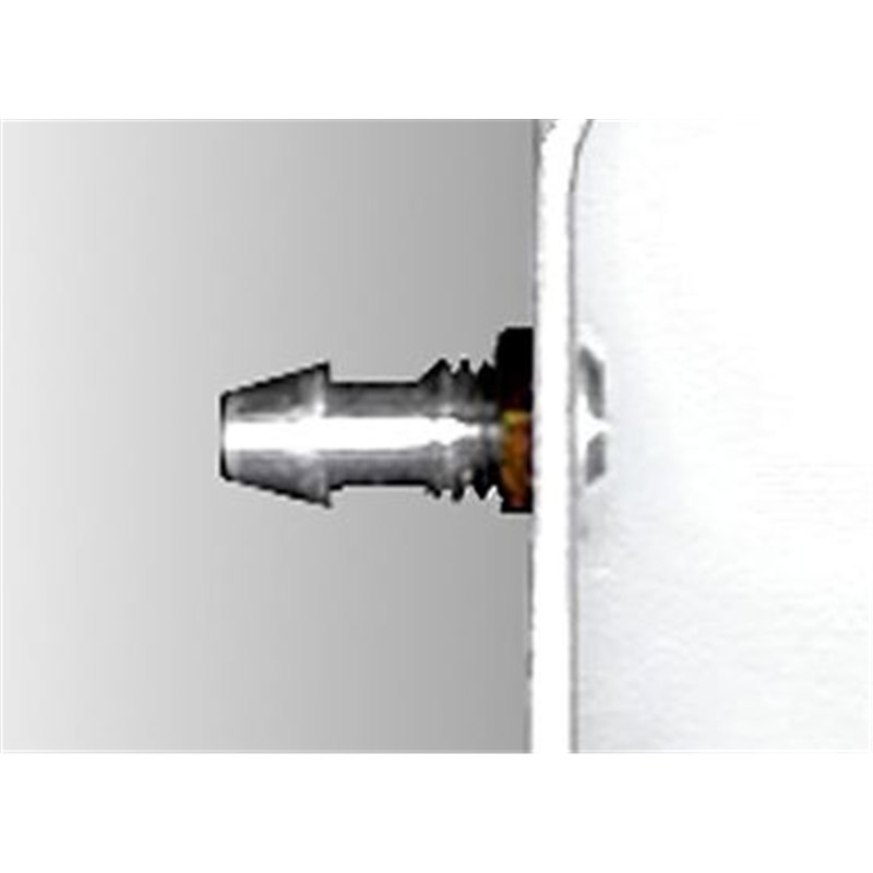 Alum. nipple fitting tanks